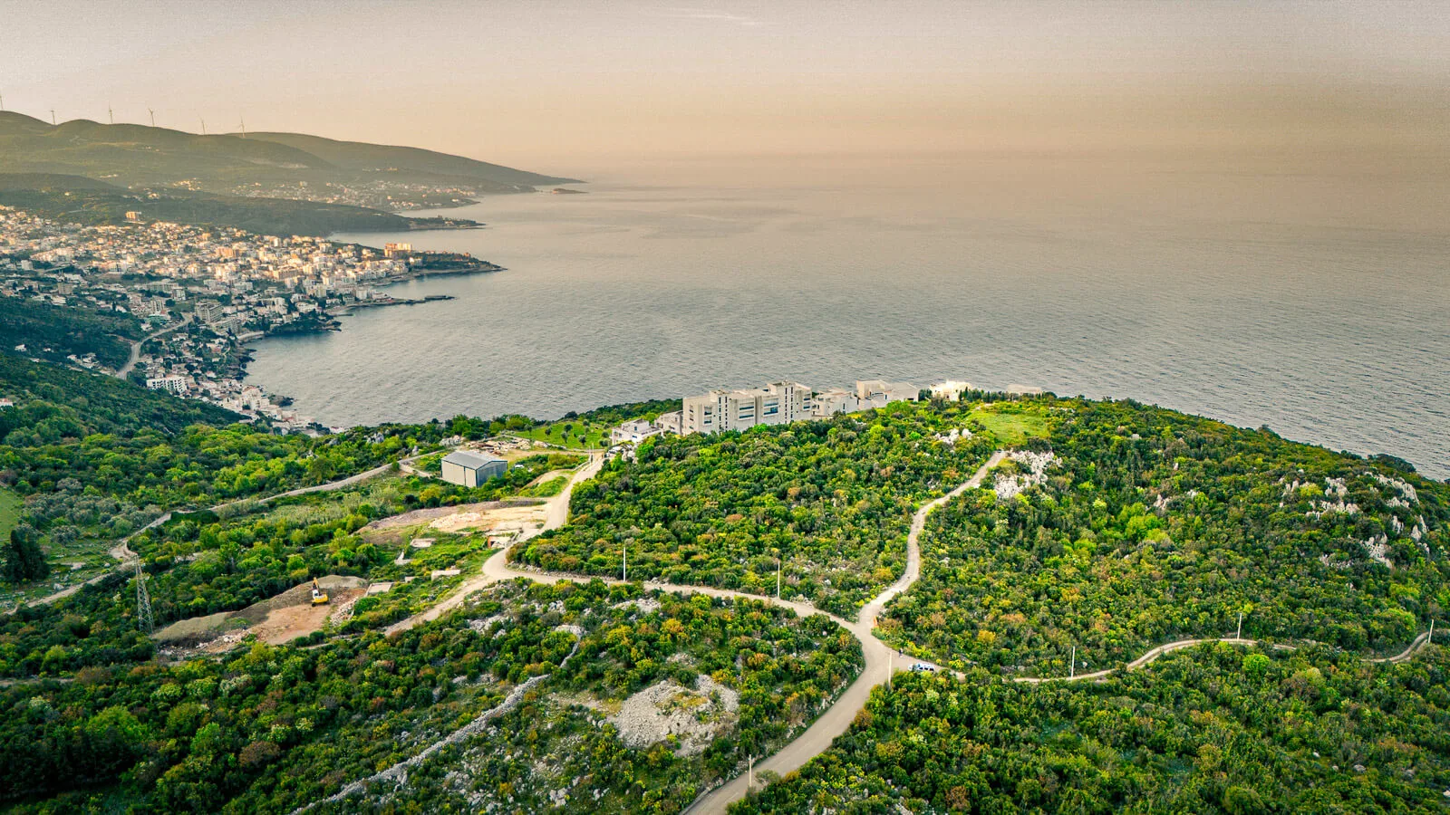 Dobra voda homes - aerial view